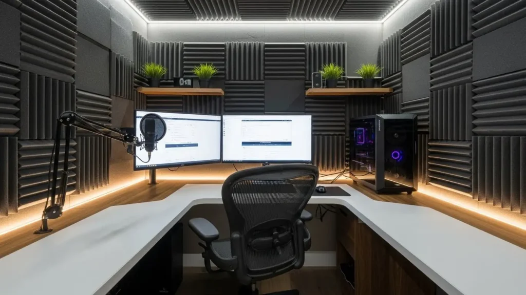 設備が整い防音完備されたチャットレディ代理店の通勤ルーム個室