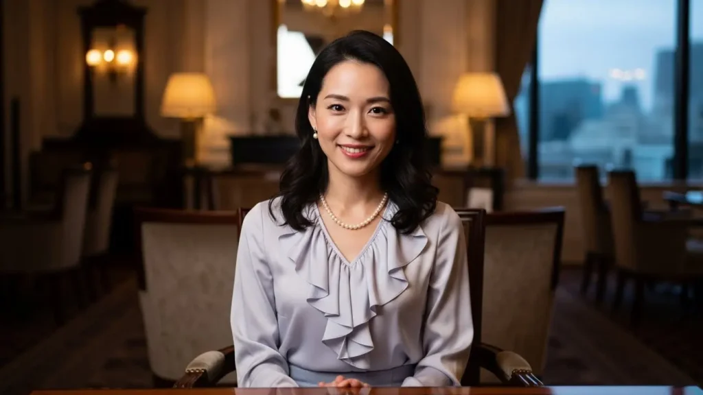 パパ活プロフィールに最適な他撮り風の自然で清潔感のある女性の写真